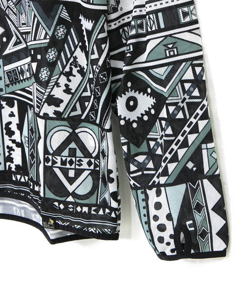 go slow caravan(ゴースローキャラバン)の「インセクトシールドメッシュ総柄ロンTEE(Tシャツ/カットソー・メンズ・その他1/カラフル・MEDIUM/LARGE)」の6枚目の写真