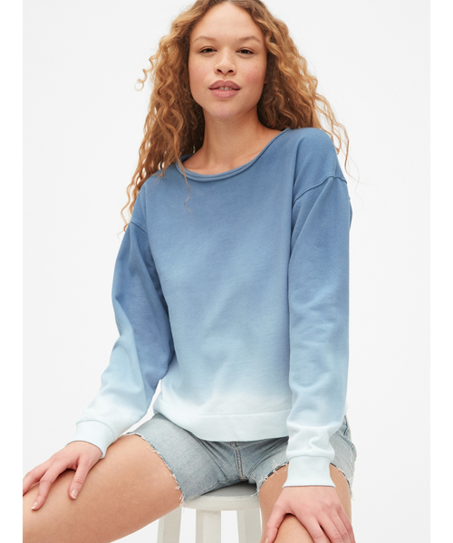 GAP タイダイ柄 スウェットシャツ GAP（ギャップ）の「タイダイスウェットシャツ (キッズ)（スウェット