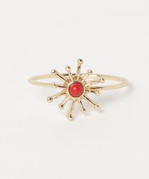 【カヤ】雪の結晶風リング