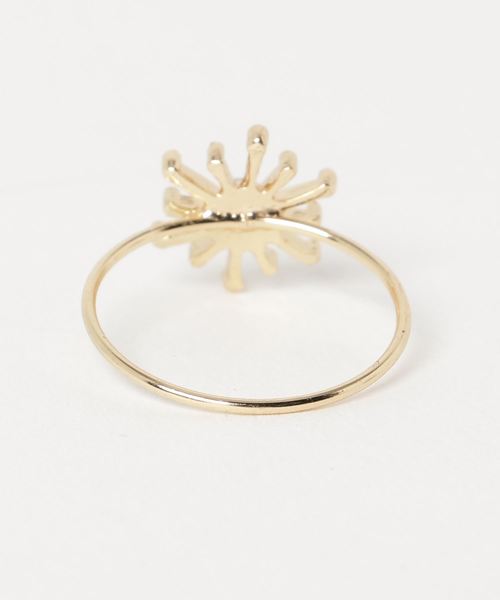 カヤ(カヤ)の「【カヤ】雪の結晶風リング(リング・レディース・ブラック/ブルー/オレンジ/パープル/レッド/ホワイト・FREE)」の7枚目の写真