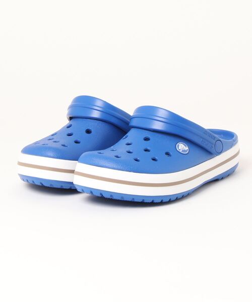 crocs（クロックス）の「クロックス クロックバンド クロッグ サンダル / crocs Crocband clog sandal（サンダル・レディース・ホワイト/ブラック/ネイビー/ブラウン/グレー/ピンク/ブルー/バーガンディー/ピンク系その他/コバルトブルー/ベージュ系その他/チャコールグレー/ライトグレー/アーミー/ホワイト×ブラック/パープル系その他/ブルー系その他2/グリーン/グリーン系その他/オレンジ/グレー系その他/ホワイト×ライトピンク/イエロー系その他/ピンク系その他2/グレー系その他2/レッド・22cm/23cm/24cm/25cm/26cm/27cm/28cm/29cm/30cm/31cm）」の9枚目の写真
