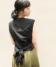 LOWRYS FARM | スラブビスチェ　840122(ニット/セーター)