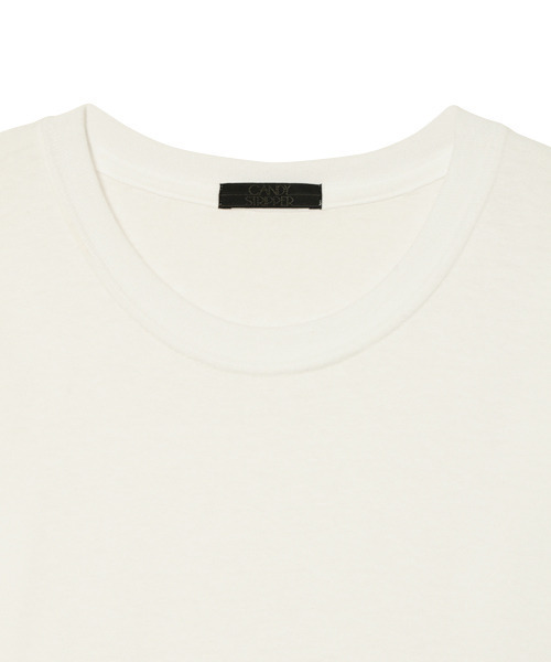 Candy Stripper（キャンディストリッパー）の「BLAZING CHEESE ロングスリーブ Tシャツ（Tシャツ/カットソー・レディース・パープル/オフホワイト/ピンク/ブラック・2）」の10枚目の写真