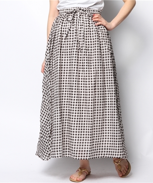 B:MING by BEAMS(ビーミングバイビームス)の「ビーミング by ビームス / インドマキシスカート(スカート・レディース・ホワイト/ミント/ネイビー/その他1・ONE SIZE)」の22枚目の写真