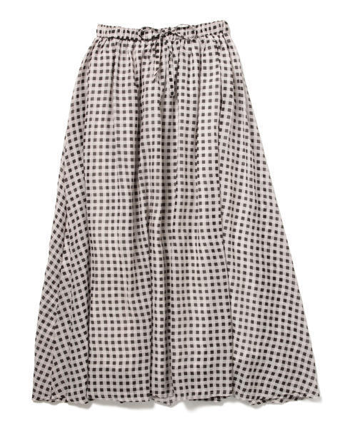 B:MING by BEAMS(ビーミングバイビームス)の「ビーミング by ビームス / インドマキシスカート(スカート・レディース・ホワイト/ミント/ネイビー/その他1・ONE SIZE)」の7枚目の写真