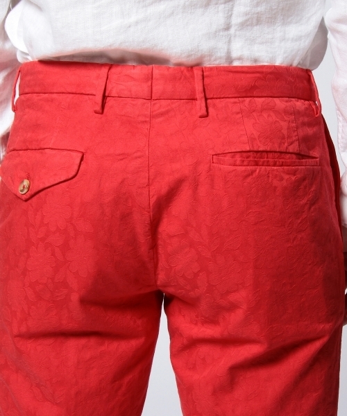 UNITED ARROWS（ユナイテッドアローズ）の「＜INCOTEX＞ FLOWER JACQUARD SHORTS ◆（その他パンツ・メンズ・ベージュ/レッド/ライム・46/48/50/44）」の8枚目の写真
