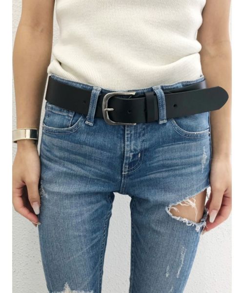 GYDA（ジェイダ）の「vintage ワイドベルト（ベルト・レディース・ブラック/ブラウン・FREE）」の7枚目の写真