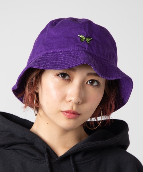 WEGO（ウィゴー）の「WEGO/ワンポイントバケットハット（ハット・レディース・その他1/その他2/その他3/その他4/その他5・FREE）」の4枚目の写真