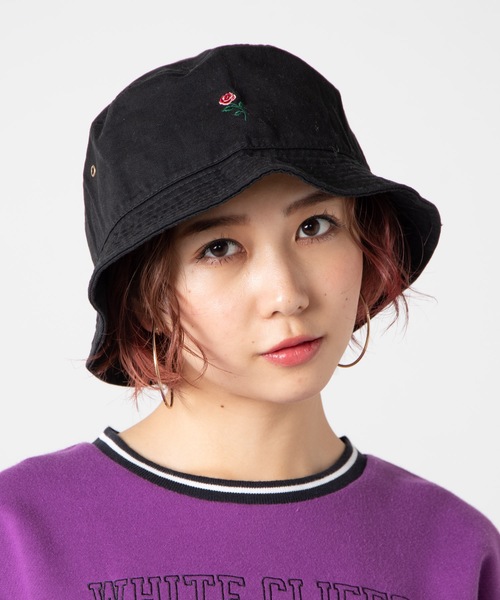WEGO（ウィゴー）の「WEGO/ワンポイントバケットハット（ハット・レディース・その他1/その他2/その他3/その他4/その他5・FREE）」の5枚目の写真