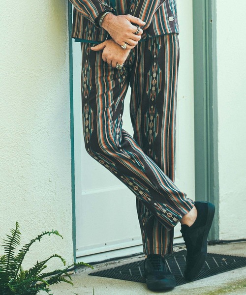 2tack Pants その他パンツ Jacquard Native 2tack パンツ その他パンツ セール Crimie クライミー のファッション