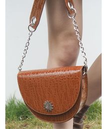 EVRIS | HALF MOONクロコショルダーBAG(ショルダーバッグ)