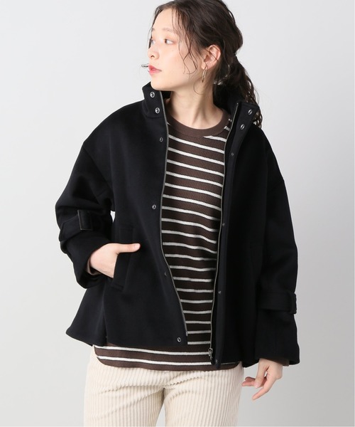 relume ウールAラインショートコート JOURNAL STANDARD relume ウールAラインショートコート M