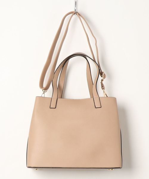 florist(フローリスト)の「【2way】編み込みシースルーショルダーバッグ(ショルダーバッグ・レディース・ホワイト/ブラック/レッド/ピンク/イエロー/グリーン・FREE)」の10枚目の写真