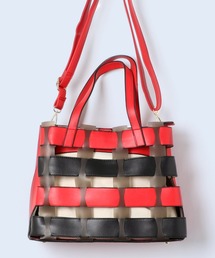 florist | 【2way】編み込みシースルーショルダーバッグ(ショルダーバッグ)