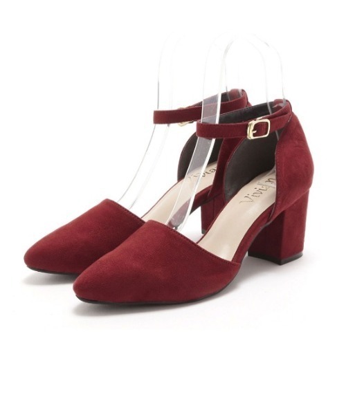 ♡新品♡VivienneWestwoodAnglomania♡チャンキーヒール♡ セール】チャンキーヒールセパレートアンクルストラップパンプス