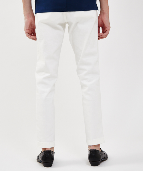 5351 POUR LES HOMMES（ゴーサンゴーイチプールオム）の「スラックスデニム（デニムパンツ・メンズ・ブラック/ホワイト/インディゴブルー・46/44/48）」の22枚目の写真