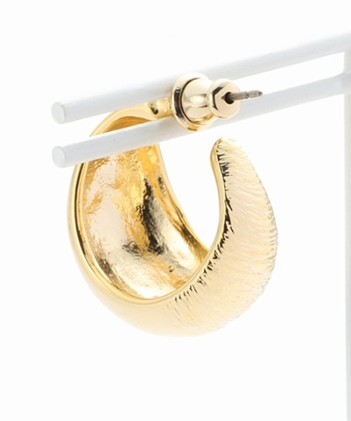 LAPUIS（ラピュイ）の「Lapuis（ラピュイ）Satina ピアス（ピアス（両耳用）・レディース・シルバー/ゴールド・FREE）」の7枚目の写真