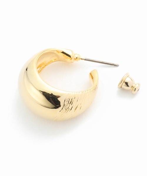 LAPUIS（ラピュイ）の「Lapuis（ラピュイ）Satina ピアス（ピアス（両耳用）・レディース・シルバー/ゴールド・FREE）」の8枚目の写真