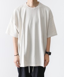 KAZUYUKI KUMAGAI ATTACHMENT | 30/1無撚糸×30/1MVS リバー天竺クルーネックS/S(Tシャツ/カットソー)