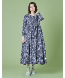 Original floral long dress