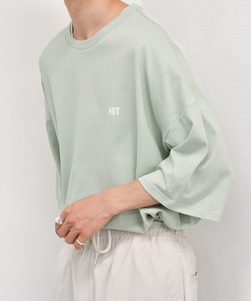 kutir（クティール）の「アソートプリントTシャツ　コラボアイテム（Tシャツ/カットソー・メンズ・その他/パープル/ダークブルー/ライトグリーン/オフホワイト/ホワイト系その他/ホワイト/チャコールグレー/ライトブルー・SMALL/LARGE/MEDIUM）」の19枚目の写真