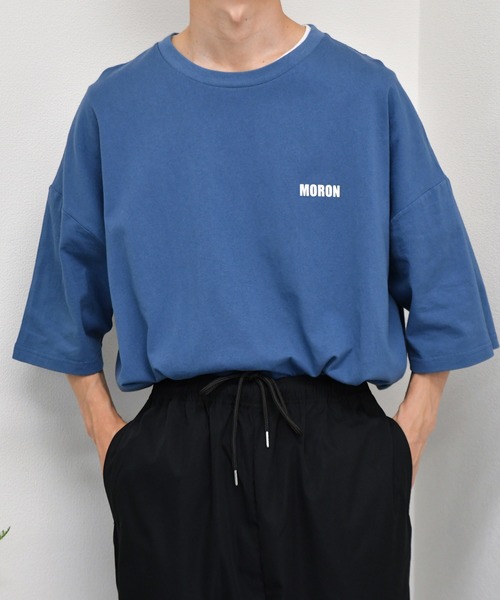 kutir（クティール）の「アソートプリントTシャツ　コラボアイテム（Tシャツ/カットソー・メンズ・その他/パープル/ダークブルー/ライトグリーン/オフホワイト/ホワイト系その他/ホワイト/チャコールグレー/ライトブルー・SMALL/LARGE/MEDIUM）」の21枚目の写真