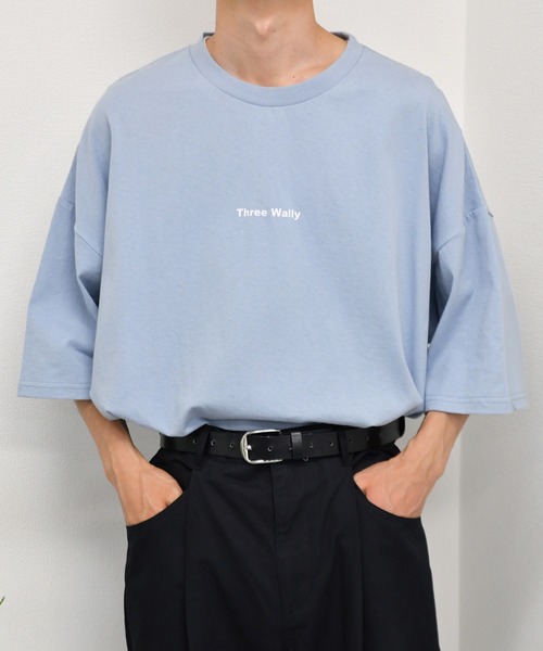 kutir（クティール）の「アソートプリントTシャツ　コラボアイテム（Tシャツ/カットソー・メンズ・その他/パープル/ダークブルー/ライトグリーン/オフホワイト/ホワイト系その他/ホワイト/チャコールグレー/ライトブルー・SMALL/LARGE/MEDIUM）」の10枚目の写真