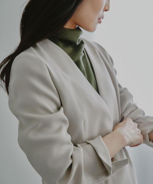 ノーカラージャケット グリーンレーベルリラクシング green label relaxing（グリーンレーベルリラクシング）の「TW