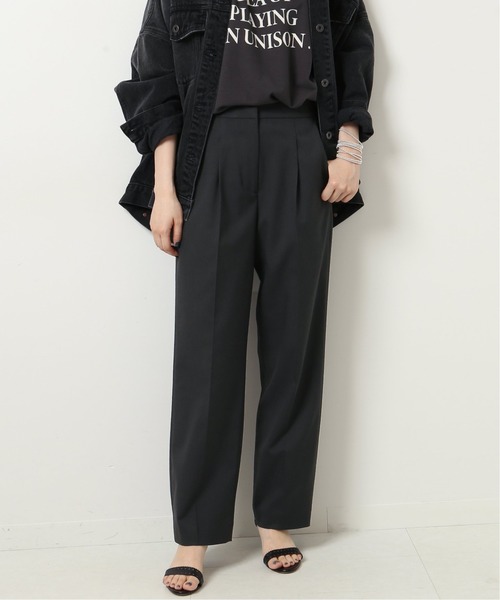 大人女性の Spick & Span（スピックアンドスパン）の「TRタックパンツ パンツ