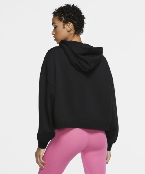 NIKE(ナイキ)の「ナイキ NIKE ウィメンズ アイコン クラッシュ フリース フレンチテリー フーディ(パーカー・レディース・ホワイト/ブラック・S/M/L/XL)」の9枚目の写真