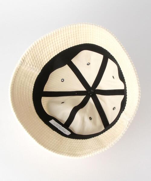 BEAUTY&YOUTH UNITED ARROWS（ビューティーアンドユースユナイテッドアローズ）の「BY コード ベルハット（ハット・メンズ・ブラック/オフホワイト・FREE）」の7枚目の写真