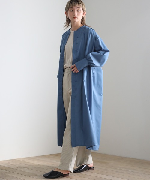 select MOCA（セレクトモカ）の「2021 SS バンドカラークルミボタン