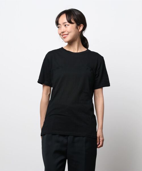 FRUIT OF THE LOOM（フルーツオブザルーム）の「《FRUIT OF THE LOOM》3PSET/天竺_TC_Tシャツ（Tシャツ/カットソー・レディース・ホワイト/ブラック・LARGE/MEDIUM/X-LARGE）」の8枚目の写真