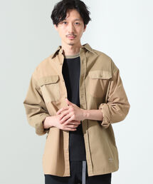 B:MING by BEAMS | ARMY TWILL × B:MING by BEAMS / 別注 クレイジーパターン ワイドシルエットシャツ(シャツ/ブラウス)