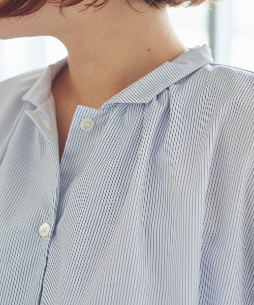 bulle de savon（ビュルデサボン）の「OYASUMI チュニックブラウス  