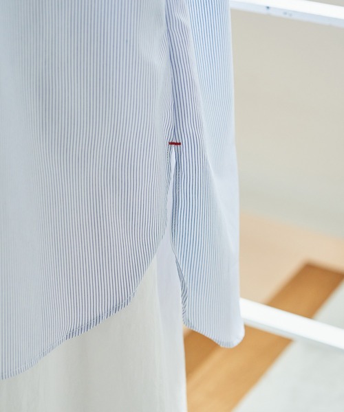 bulle de savon（ビュルデサボン）の「OYASUMI チュニックブラウス  