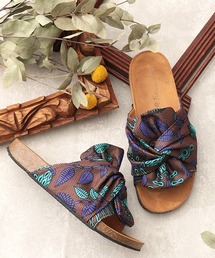 チチカカ | アフリカンプリントリボンサンダル(サンダル)