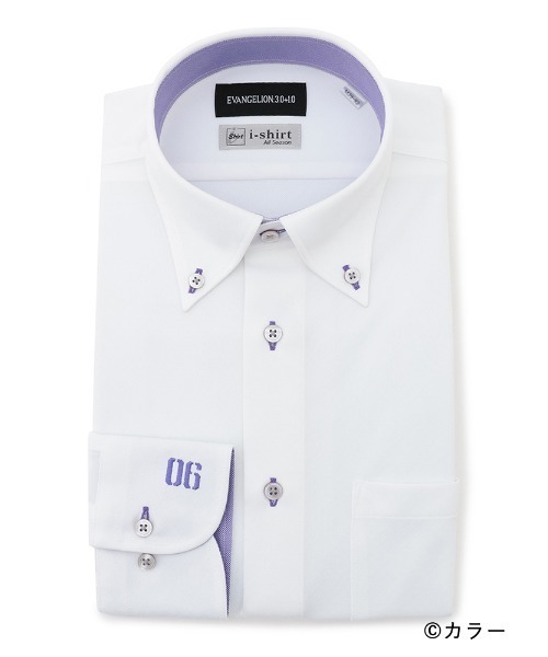 アイシャツ 渚カヲル ボタンダウン 長袖 ビジネスシャツ Perfect Suit Factory パーフェクトスーツファクトリー のファッション通販 Zozotown