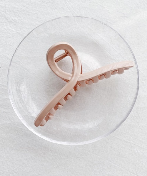 iso（イソ）の「ラウンドヘアクリップ（バレッタ/ヘアクリップ・レディース・その他1/その他2/ブラック/パープル/ピンク/グリーン・FREE）」の5枚目の写真