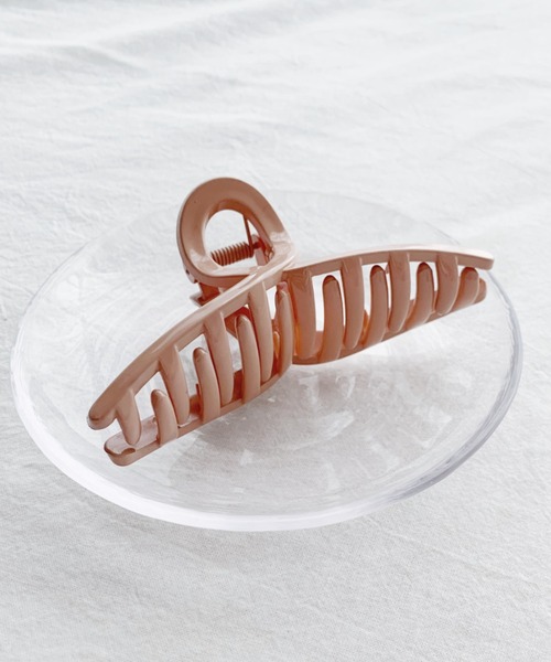 iso（イソ）の「ラウンドヘアクリップ（バレッタ/ヘアクリップ・レディース・その他1/その他2/ブラック/パープル/ピンク/グリーン・FREE）」の10枚目の写真