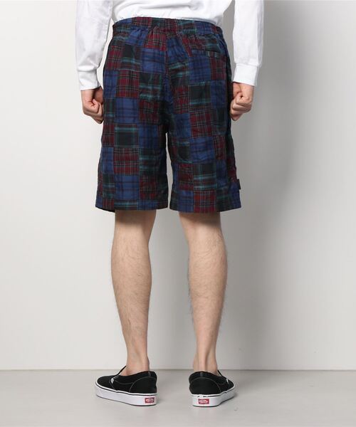 Back Channel（バックチャンネル）の「PATCH WORK EASY SHORTS（その他パンツ・メンズ・レッド/ブルー・SMALL/MEDIUM/LARGE/X-LARGE/XX-LARGE）」の14枚目の写真