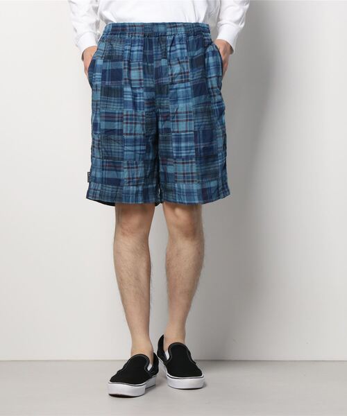 Back Channel（バックチャンネル）の「PATCH WORK EASY SHORTS（その他パンツ・メンズ・レッド/ブルー・SMALL/MEDIUM/LARGE/X-LARGE/XX-LARGE）」の11枚目の写真