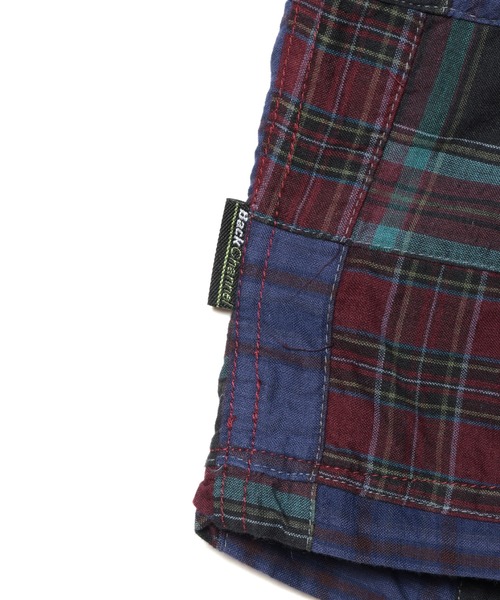 Back Channel（バックチャンネル）の「PATCH WORK EASY SHORTS（その他パンツ・メンズ・レッド/ブルー・SMALL/MEDIUM/LARGE/X-LARGE/XX-LARGE）」の7枚目の写真