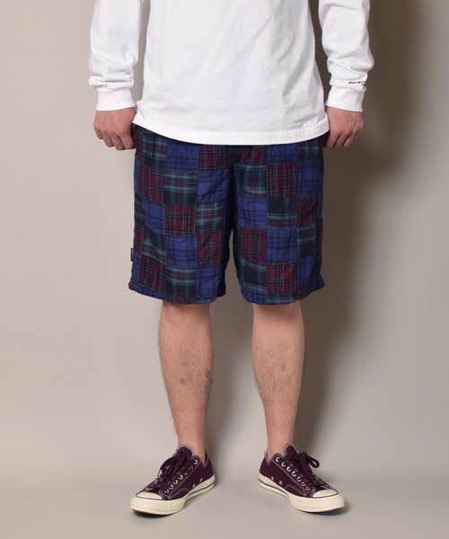 Back Channel（バックチャンネル）の「PATCH WORK EASY SHORTS（その他パンツ・メンズ・レッド/ブルー・SMALL/MEDIUM/LARGE/X-LARGE/XX-LARGE）」の8枚目の写真