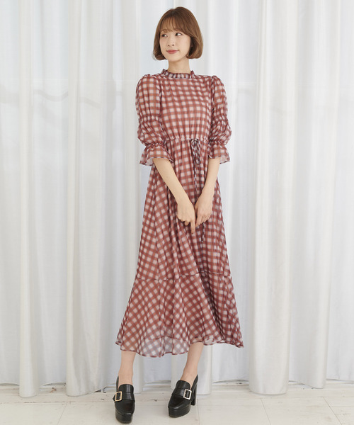 soorploom GOLDIE DRESS チェックワンピース3y soorploom GOLDIE DRESS チェックワンピース3y - メルカリ