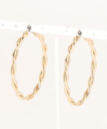 MURUA | ツイストフープピアス(ピアス(両耳用))