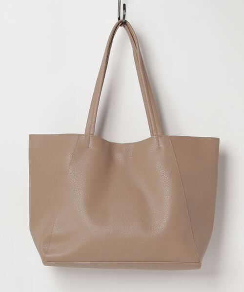 Per sist ence（パーシエンス）の「Per sist ence/パーシエンス　プラティコトートバッグ（トートバッグ・レディース・ライトブルー/ブラック/ベージュ/グレー/シルバー/ゴールド/ライトブラウン/アイボリー/グレイッシュベージュ/ライトグレー/ベージュ系/ダークグレー・FREE）」の7枚目の写真