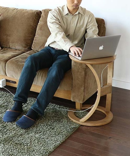 GEORGE'S（ジョージズ）の「Rasic サイドテーブル ナチュラル（家具・レディース・その他・FREE）」の6枚目の写真