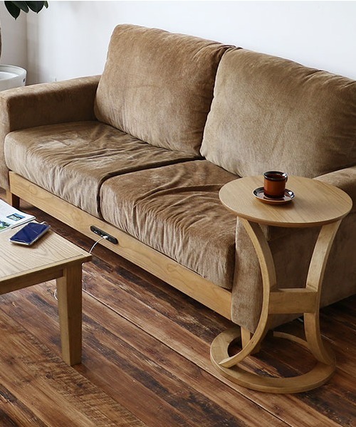 GEORGE'S（ジョージズ）の「Rasic サイドテーブル ナチュラル（家具・レディース・その他・FREE）」の4枚目の写真