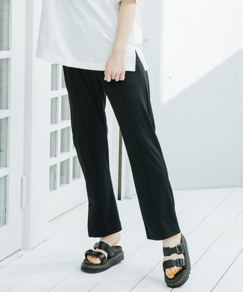 MILKFED.（ミルクフェド）の「SOLID EASY PANTS（その他パンツ・レディース・ライトピンク/ライトグリーン/ブラック・SMALL/MEDIUM）」の2枚目の写真